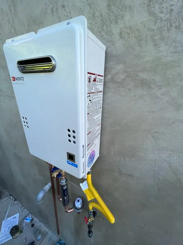 Tankless water heater installation for Florham Park homes